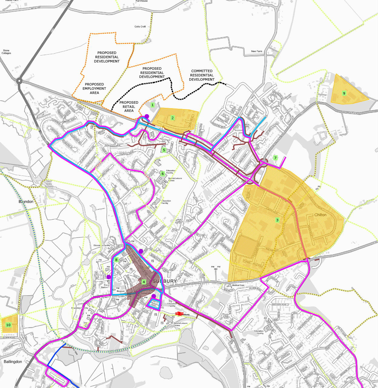 Amenity and connectivity plan